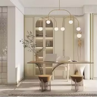 Panneau mural intérieur en bois plaqué, moderne, résistant à l'humidité, avec traitements de surface personnalisés, conçu pour les hôtels et les bureaux