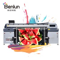 Impresora de Inyección de Tinta UV Automática Nueva Epson I3200 o Ricoh G5/G6 con Rodillo y Cama Plana para Materiales Flexibles y de Cuero