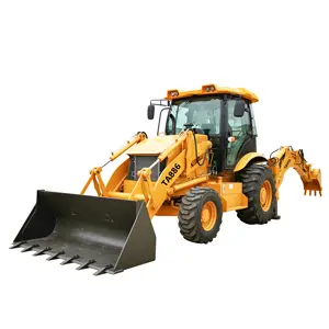 China backhoe wheel loader of 2.5 ton backhoe loaders with low price in india