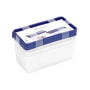 Westmark <b>Food</b> <b>Storage</b> <b>Containers</b> 3 Pack Freezer Safe Rectangle - Product Image 1
