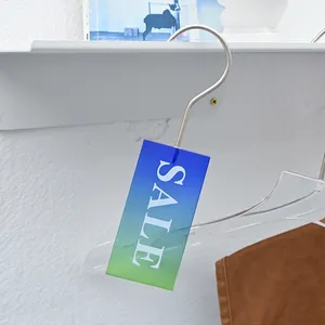 Mode-Design Kledingwinkel Acryl Hangers Tonen Nieuwe Verkooppromotie Borden Voor Promotionele Activiteiten