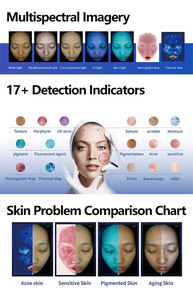 Grande réduction : Analyseur de peau 3D portable, détecteur et testeur, machine d'analyse capillaire, augmentation mammaire avec tablette incluse - Product Image 3