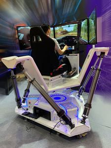 VR Six-axis, Three-screen Racing Motionimulation Cockpitarge-scale <b>Amusement</b> Park Equipment and Experience Hall <b>Machine</b> - Product Image 3