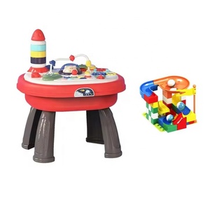 18M + đa quốc gia an toàn âm nhạc điện tử Câu Đố khối đồ chơi hai mặt bé học bảng hoạt động - Product Image 5