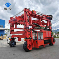 Conteneur de haute qualité Transporteur à cheval Soulever le conteneur 35 tonnes Conteneur Portique Grue Prix