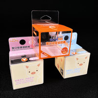 Boîtes d'emballage en PVC en plastique transparent à faible quantité minimale de commande Boîte en plastique PET RPET Boîte d'emballage de vente au détail hautement transparente