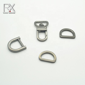 De aleación de zinco metallo cierres gancho de correa de perro clip hebilla Arco Iris hebilla de la correa para perro Correa 15 mm D anillo de gancho para bolsa - Product Image 4