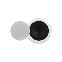 Haut-parleur de plafond 5,25 pouces 100V avec pince à ressort et 8 ohms pour système de sonorisation commercial