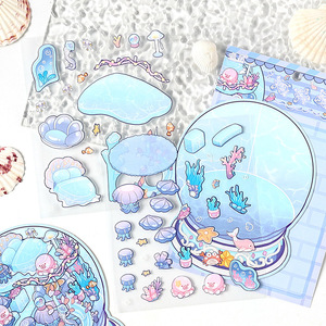 Autocollants DIY 3D Paysage Miniature Scène de Maternité Insulaire Secret, Spécial Aliments Sucrés Transfrontaliers - Product Image 3