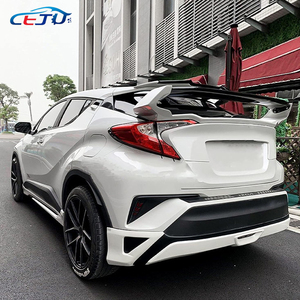 ชุดแต่งรถยนต์ ABS NBL สไตล์สปอยเลอร์หลังคาท้ายรถยนต์ สำหรับ Toyota C-HR <span class=keywords><strong>GR</strong></span> <span class=keywords><strong>Sport</strong></span> AX10 AX50 ปี 2018-2022 - Product Image 5