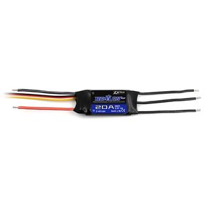 Nuevo ZTW <span class=keywords><strong>Beat</strong></span>/les G2 Series 32-bit ESC 20A 2-4S SBEC 5,5 V 4A Controlador de velocidad sin escobillas para avión RC - Product Image 3
