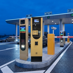 Sistema de Pago con Código QR, Código de Barras y Tarjeta IC/ID, Barrera de Acceso, Cámara LPR, Lector RF, Kiosco de Autoservicio para Estación de Peaje Inteligente - Product Image 1