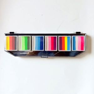 สีเพ้นท์หน้าและผิวกายสูตรน้ำจากพืชธรรมชาติ ปลอดภัย สำหรับเด็ก พร้อมกลิตเตอร์ สำหรับงานปาร์ตี้เด็ก - Product Image 6