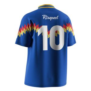 Camiseta Deportiva de Fútbol con Cuello en V y Cuello Polo, Hecha de Tela Ventilada para Torneos y Calentamiento - Product Image 6