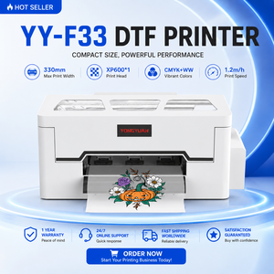 2026 Pro A3 DTF Printer XP600 Head-Industrial Digital Heat Transfer <b>Printing</b> <b>Machine</b> T-Shirt Business Startup New 1 Year - Product Image 1