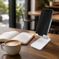 Support de téléphone portable portable pour iPhone et iPad, support de tablette réglable pour bureau, support universel pour téléphone portable de table
