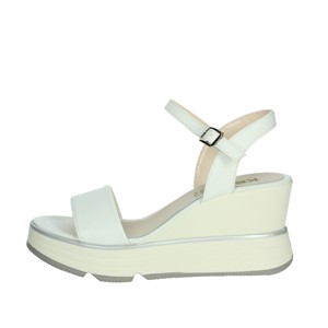 K-9653 sandali con tacco nero aperto punta altezza crescente plateau zeppe per la primavera estate attività all'aperto in gomma PU PVC soletta - Product Image 1