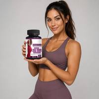 Compléments à base de Maca OEM/ODM, capsules de racine de Maca pour l'amélioration et le rehaussement des fesses, sans gluten, naturel, 60 pilules par flacon