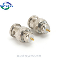 Conector macho BNC para soldadura, para antena de TV RG58