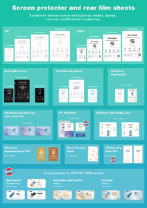   Lámina Protectora de Pantalla de <span class=keywords><strong>Hidrogel</strong></span> Mate, Material en Bruto <span class=keywords><strong>para</strong></span> Máquina Cortadora de Protectores de Pantalla Móviles, Película <span class=keywords><strong>para</strong></span> Cualquier Teléfono <span class=keywords><strong>Celular</strong></span> - Product Image 6