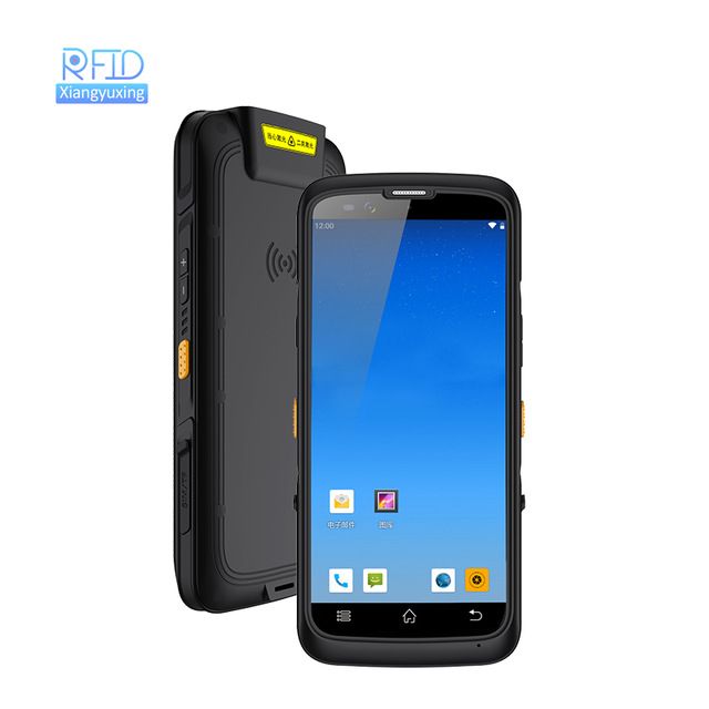 Android 12 System 125khz 134.2khz LF RFID Reader Barcode Scanner Rugged Handheld Pda