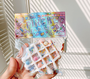 Sparkly Cake Squishy <b>Toy</b> Soft Fluffy Slow Rising Stress Relief Fidget <b>Toy</b> Cute Decorative Pinch <b>Toy</b> for Kids Adults <b>Desk</b> Decor - Product Image 4