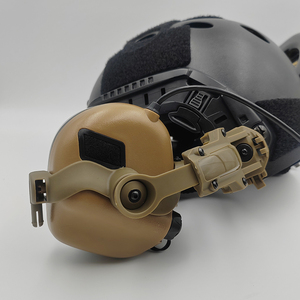 DFA04 Auriculares Tácticos con Cancelación de Ruido, Accesorios para Casco, Kit de Adaptación para Riel Guía, Soporte para Auriculares Ajustable en Múltiples Ángulos - Product Image 4