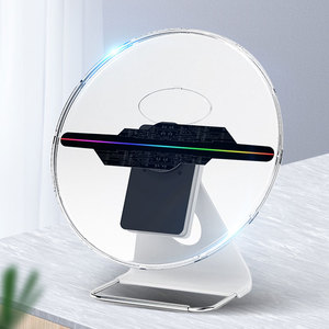 Proolin Factory <strong>3D</strong> Holographic Display <strong>Projector</strong> -Hologram Advertising Displayer Desktop <strong>with</strong> Battery - Product Image 4