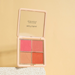 Palette de maquillage personnalisée DIY, fard à paupières mat imperméable, paillettes, blush, illuminateur, maquillage en poudre, marque privée, palette de maquillage - Product Image 4