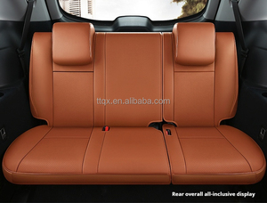 Toyota <span class=keywords><strong>Highlander</strong></span> 2014-2024 için araba koltuğu kapakları koltuk tam Set lüks deri araba aksesuarları su geçirmez araba SeatProtector kapakları