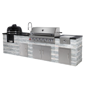 Juego <span class=keywords><strong>de</strong></span> Isla <span class=keywords><strong>de</strong></span> parrilla <span class=keywords><strong>de</strong></span> barbacoa con acabado <span class=keywords><strong>de</strong></span> piedra <span class=keywords><strong>para</strong></span> exteriores con parrilla <span class=keywords><strong>de</strong></span> huevo Cocina <span class=keywords><strong>de</strong></span> barbacoa completa <span class=keywords><strong>para</strong></span> entusiastas <span class=keywords><strong>de</strong></span> la parrilla - Product Image 3