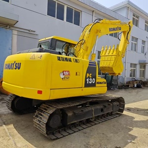 Fournitures d'usine : Excavatrices d'occasion importées d'origine – Excavatrice hydraulique sur chenilles Komatsu PC130 d'occasion de 13 tonnes - Product Image 6