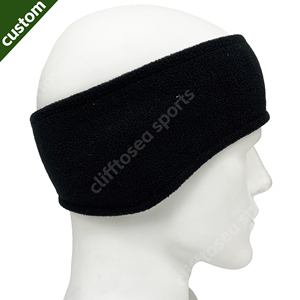 Fabricant de bandeaux personnalisés anti-transpiration entièrement imprimés en polaire thermique, élastiques, promotionnels, pour l'hiver et l'extérieur - Product Image 3
