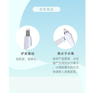 Newface 4 In 1 Hydrogen Oxygen Microbubble Beauty Device With LCD Display For Hydrating And Pore Cleaning Commercial Use - Product Image 3