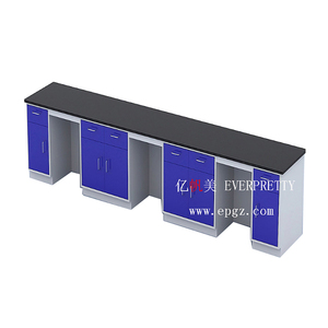 Okul mobilya laboratuvarı çalışma masası biyoloji modüler laboratuvar için laboratuar tezgahı çelik ada çalışma masası - Product Image 5