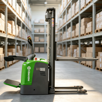 Chariot élévateur électrique à batterie MOVMES neuf 1,5t, transpalette motorisé, longueur de fourche 1220mm, moteur AC, propulsion arrière/intégrale, levage libre