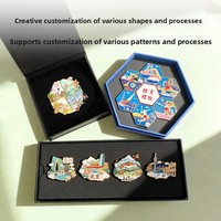 Ensemble d'aimants de réfrigérateur en métal personnalisés, design créatif et esthétique, décoration de la maison, cadeau, design magnétique personnalisable