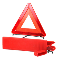 Triangle de Signalisation Réfléchissant d'Avertissement, Poteau Routier, Panneaux de Danger Imprimés pour la Sécurité, Dispositif d'Alerte Précoce pour Voiture