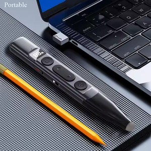 Présentateur sans fil, <span class=keywords><strong>télécommande</strong></span> de <span class=keywords><strong>présentation</strong></span> avec contrôle du volume et des hyperliens, RF 2,4 GHz, USB, <span class=keywords><strong>télécommande</strong></span> <span class=keywords><strong>PowerPoint</strong></span> - Product Image 5