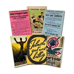 Venta al por mayor personalizada hecha 20x30 CM carteles de Metal exposiciones decoraciones de pared Suiza <span class=keywords><strong>aviso</strong></span> cartel de estaño colorido Metal Impresión de pared - Product Image 1