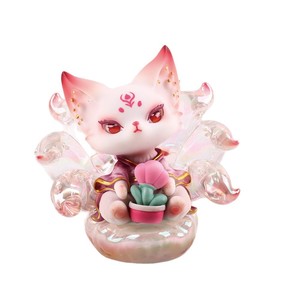 Yu Mo Nine Tailed Fox Fairy Legend 2ème Génération Boîte Mystère Figurines en Résine Jouet de Collection Ornement de Bureau Cadeau - Product Image 5
