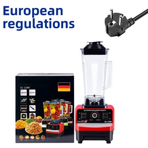 Offre Spéciale Commerce Extérieur : Mixeur Plastique Haute Vitesse avec Bouton, pour 3-4 Personnes, Idéal Smoothies et <span class=keywords><strong>Glace</strong></span> Pilée, Extracteur <span class=keywords><strong>de</strong></span> Jus Entièrement Automatique pour Usage Domestique - Product Image 5