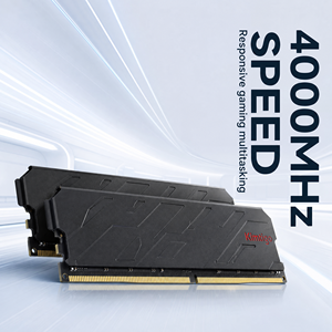 คิมติโก้ สปีด ไทเกอร์ <span class=keywords><strong>DDR4</strong></span> 32GB (16GBx2) 4000 MT/s CL19 UDIMM 288 พิน ฮีทซิงค์สีดำ หน่วยความจำเดสก์ท็อป OEM จากโรงงาน - Product Image 1