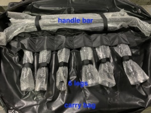 Tập thể dục Trampoline với Bungee dây-trong nhà Mini rebounder cho nhà sử dụng <span class=keywords><strong>1m</strong></span> Đường Kính PP nhảy Mat khung thép cho bé trai cô gái - Product Image 5