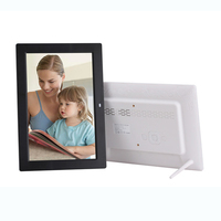 Écran LCD rétroéclairé par LED, lecteur MP3 MP4 avec lecteur PDF, cadre photo numérique 12 pouces