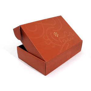 Caja de Embalaje Personalizada con Logotipo de Marca, <span class=keywords><strong>Color</strong></span> Borgoña, para Envíos de Compras en Línea, Paquete de Envío para Tiendas en Línea - Product Image 6