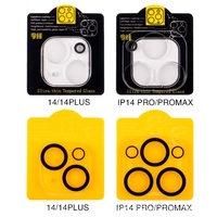 Produk baru 9h kaca Tempered Film ponsel transparan lensa kamera pelindung untuk iphone 11 12 13 14 15