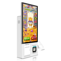 Kiosque de paiement Écran tactile capacitif de 21.5 pouces 10 points IP65 Machine de point de vente murale Terminal de commande automatique SDK Multi-OS