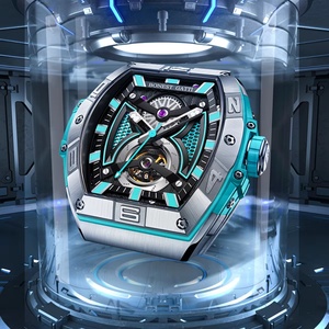 Montre allemande BG5701 Phantom Speed pour homme, montre mécanique automatique à barillet, montre-bracelet étanche avec verre saphir - Product Image 2