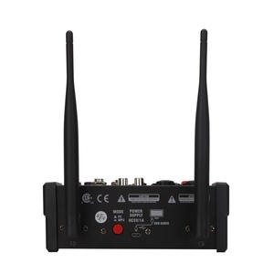 Consola mezcladora de Audio Usb de 4 canales con alimentación fantasma de 48V integrada profesional con micrófono inalámbrico de 2 uds para altavoz <span class=keywords><strong>Yamaha</strong></span> - Product Image 5